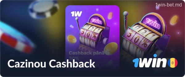 Cashback pentru casino 1win Moldova