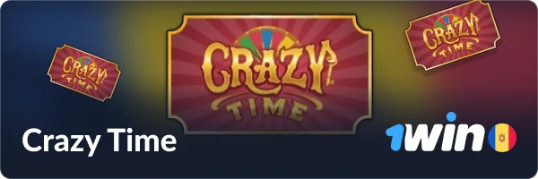 Joc bonus Crazy Time 1win Moldova
