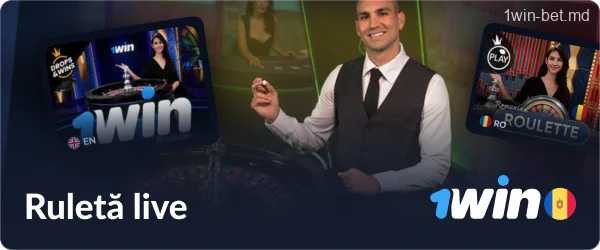 Roulette live la 1win Moldova