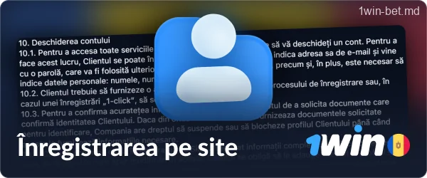 Regulile de înregistrare 1win Moldova